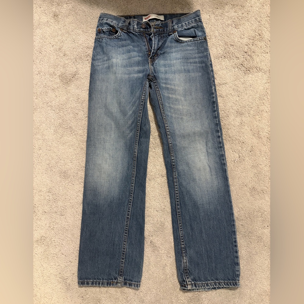 Levi's 505 straight Blue Denim Jeans